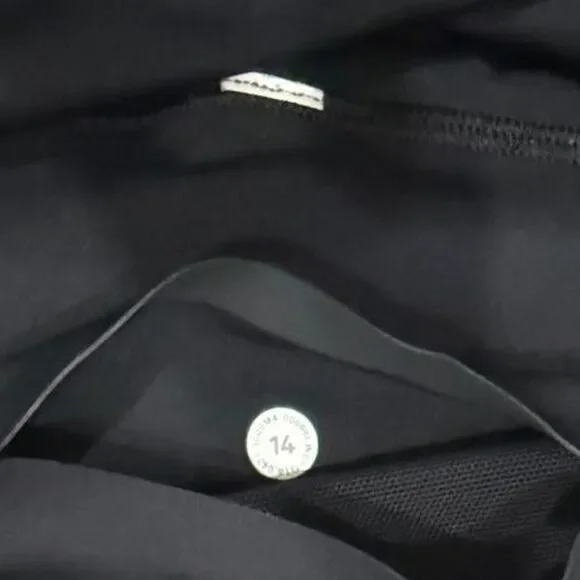 Lululemon Base Pace High-Rise Crop 23" 23" Black Size 14 - Picture 5 of 5